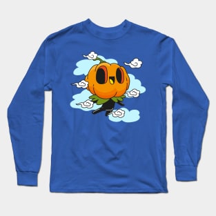 Pumpkin Boy Halloween Kawaii Long Sleeve T-Shirt